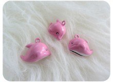 Glöckchen Delfin rosa